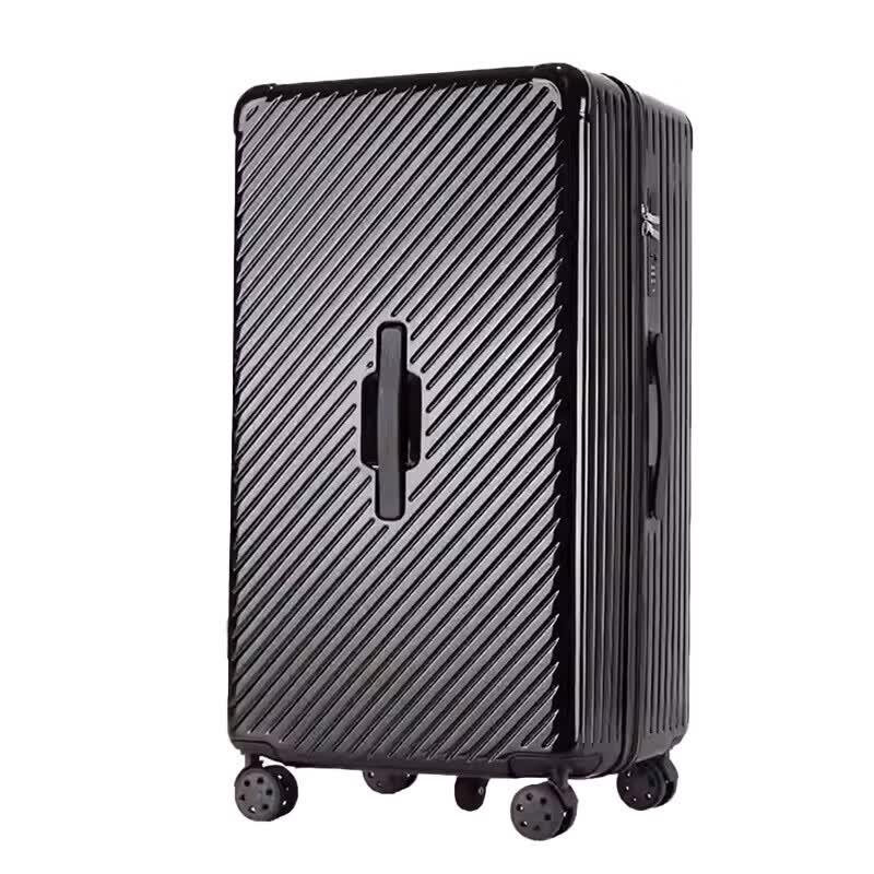OCEANIA ROO DS-YS01 Striped Business ABS&PC Luggage