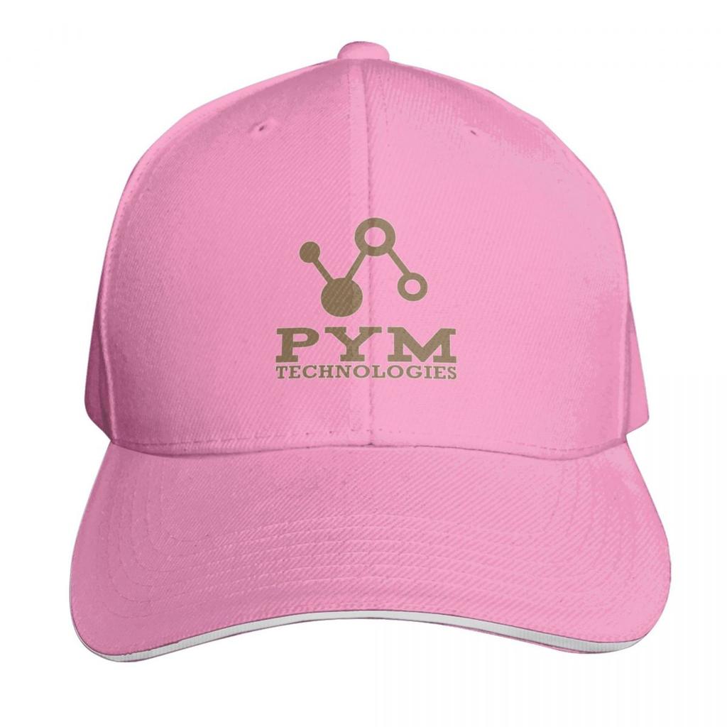 Pym Technologies Logo Gold Baseball Cap Streetwear Snapback Cap F Rave Unisexs Tennis Womens