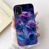 Beautiful Floral Painting Phone Case For LG K42 K52 K62 2020 Black Silicone Soft Cover For LG K62+ K52 (Brazil) Cases Bumpers
