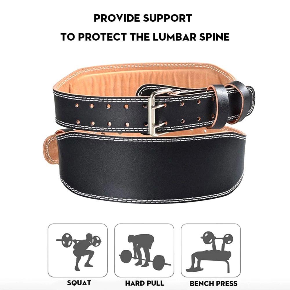 Adjustable Weightlifting Belt Professional Fitness Lumbar Support Horizontal Bar