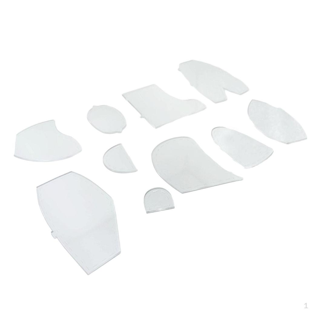 10pcs Memory Bear Template Ruler Set, Sewing Patterns, Sewing, Memory, Pattern, for Halloween