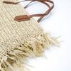 New Large-capacity Straw Woven Bag Women's Versatile Handwoven Bag Fringed Shoulder Tote Bag Vacation Beach Bag