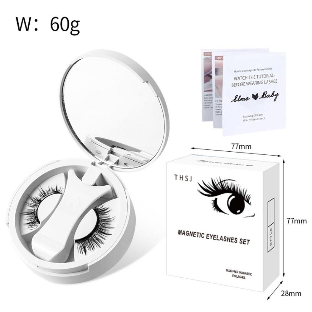 Magnetische Magnetische Wimpern Kit Natürlicher Look Falsche Wimpern mit Magneten für Wimpernverlängerung