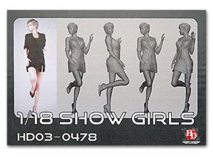 

Hobby Design Showgirl Resin Figure 1/18 HD03-0478