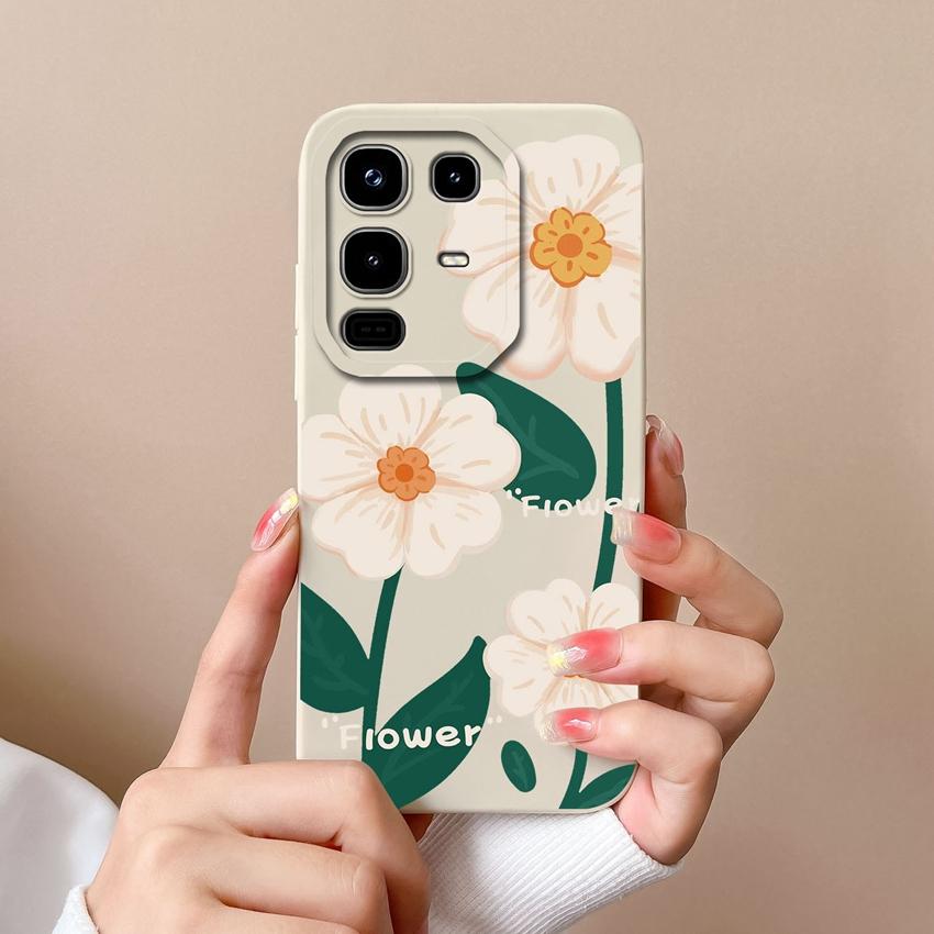 Phone Cover For Infinix Note 50 50X Pro Plus 50S Cute Cartoon Avocado Pattern Square Soft Liquid Silicone Advanced Dustproof Shell For Infinix Housing