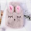 Cute Cartoon Water-Filled Warm Baby Winter Cold Protection Plush  Water Bag