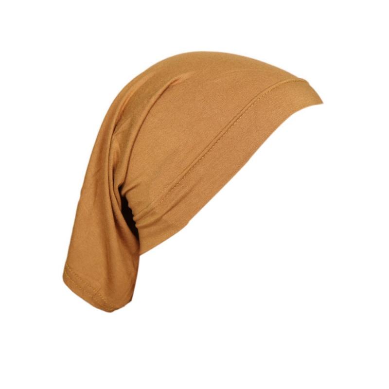 Pure Color Arabic Scarf Small Hat Tube Cap Modal High Elastic Mercerized Cotton Women's