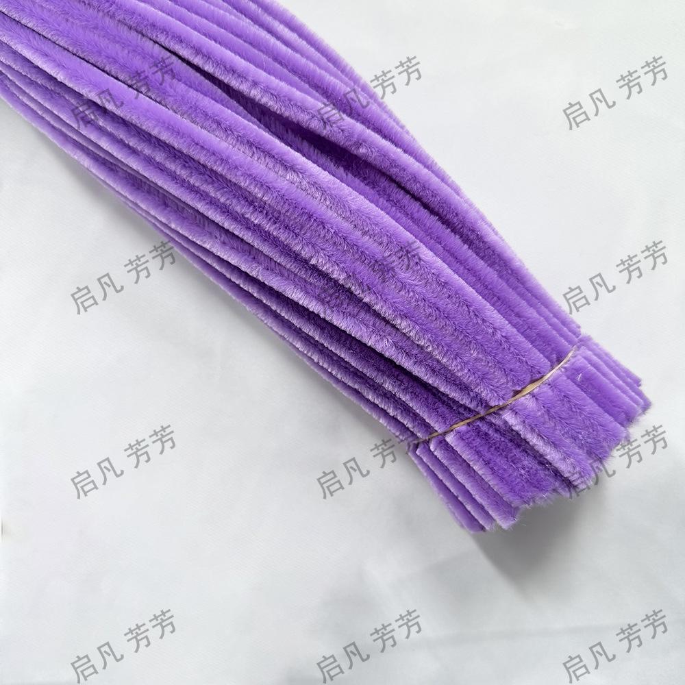 8mm Macaron Color Encrypted Twist Ties Chenille Stems for DIY Toys