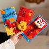 Red Envelopes with 3D Plush Doll Design Money Envelopes for Christmas Wedding Birthday Home Chinese New Year Red Packets