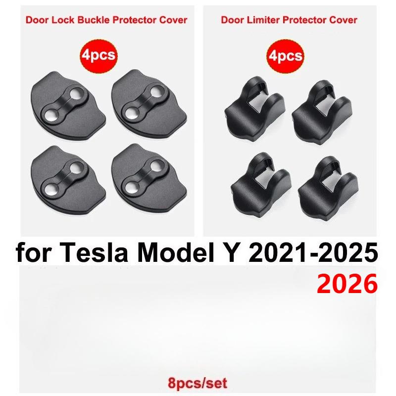 for Tesla Model Y Juniper Launch 2026 Door Lock Stop Cover Anti-rust Protection Cover Model 3 Highland 2024 Door Limiter Protect
