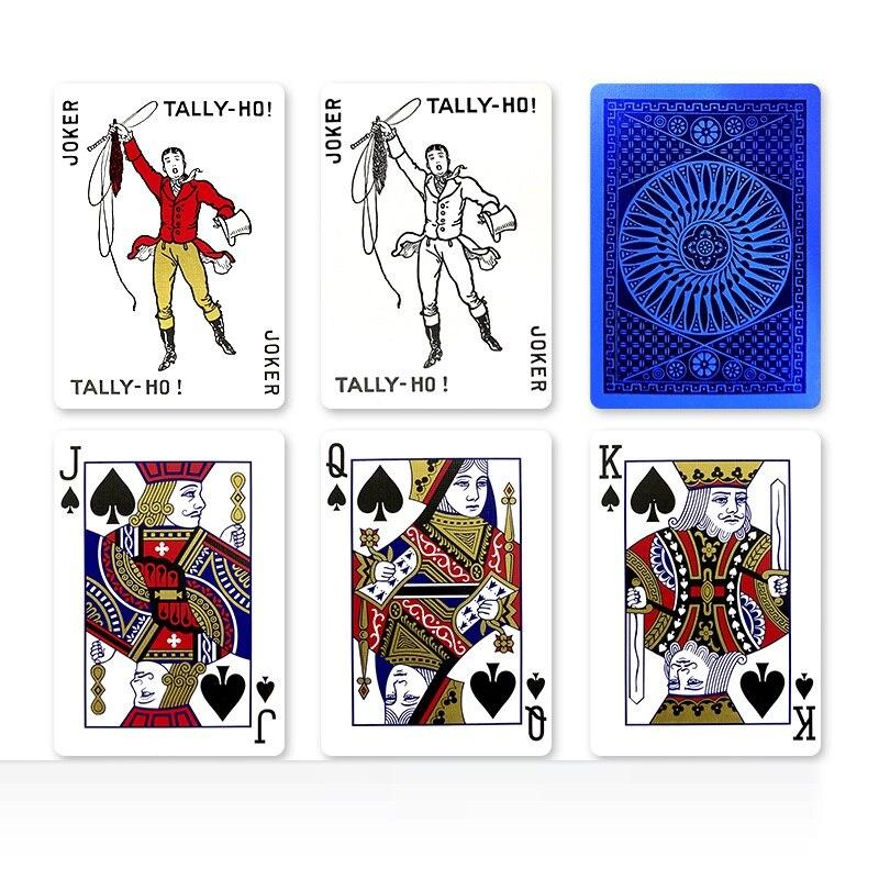 Tally-Ho Metalluxe Oyun Kartları USPCC Bisiklet Destesi Poker Boyutu Kart Oyunları Sihir Hileleri