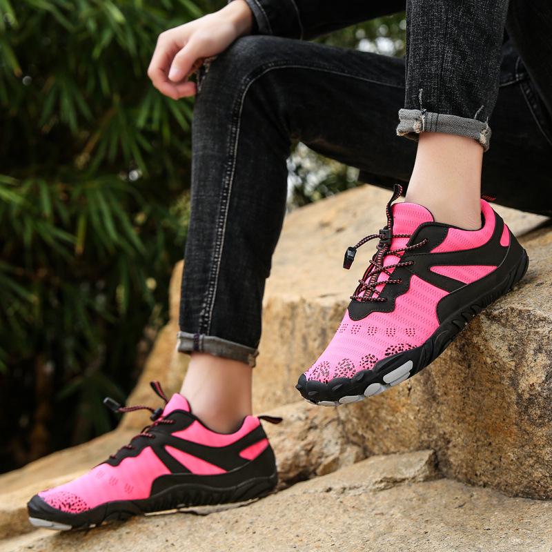 Unisex schnelltrocknende Fünf-Finger-Wasserschuhe für Outdoor-Radfahren, Strand, Schwimmen und Angeln