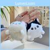 Adorable Plush Puppy Keychain Cute Soft Stuffed Dog Toy Perfect For Bags And Keys