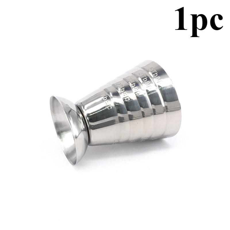 

1 шт. барный коктейльный бокал мерный стакан для смешанных напитков 75 мл шейкер для коктейлей из нержавеющей стали 3 в 1 мерный джиггер барные аксессуары для вечеринок