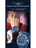 Oufanni Sportive Quartz Chronograph: Stylish Tonneau Men's Watch for Students with Multifunctional Design