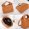 Top-Grain Leather Work Tote 2026 - Women's Shoulder Cvertible Purse,crossbody Spacious Laptop Bag for Commut