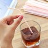 Disposable Color Elbow Plastic 100-Pack Straw Can Be Bent To Lengthen Juice Beverage Milk Tea Soy Milk Straw