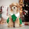 Christmas Dog Clothes Christmas Elk Santa Claus Creative Christmas Dog Warm Snowflake Sequin Dress Creative Pet Dress Up