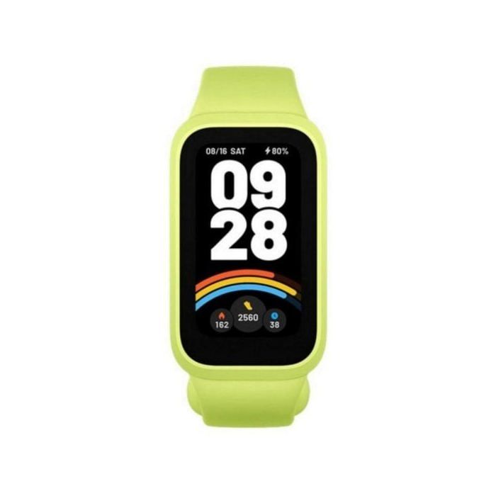 Smartwatch - XIAOMI - Smart Band 9 Active - Grün - 5 ATM Wasserdichtigkeit - 14 Tage Akkulaufzeit