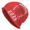 Graffiti Hat World Soccer Morocco Football Fan Outdoor Caps For Unisex Women Skullies Beanies Ski Caps Soft Bonnet Hats