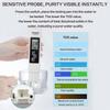 Professional Digital LCD TDS EC Temperature Water Quality Testing Pen Meter Purity Filter Analyzer Tool