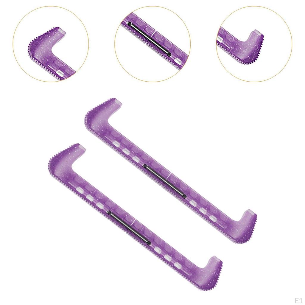 2 sztuki Pokrowiec na łyżwy figurowe Akcesorium Prezent treningowy Regulowany Ochraniacz do łyżwiarstwa figurowego