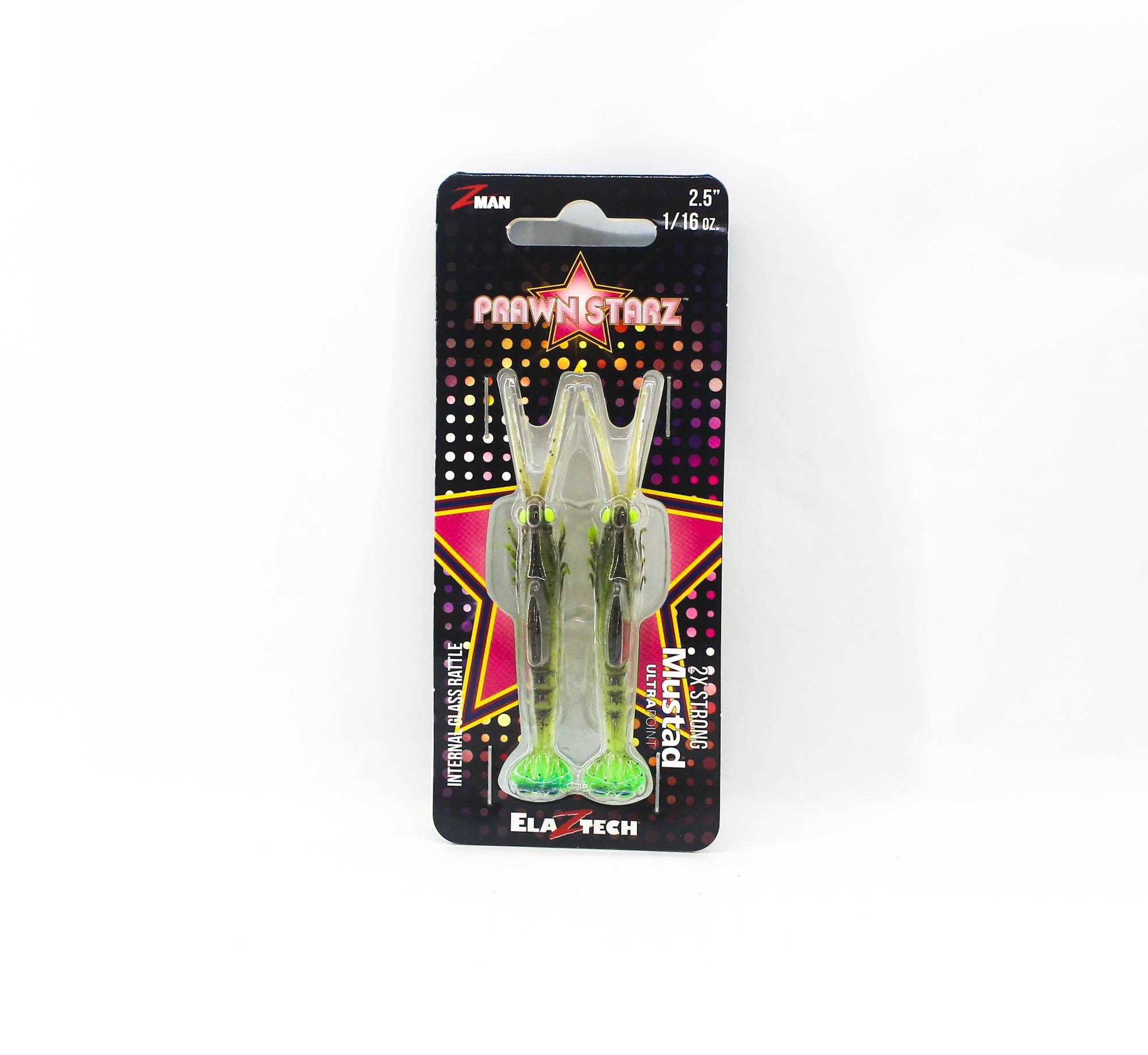 Zman Soft Lure PrawnstarZ 2.5 Inch 2/Pack Fried Chicken (2565)
