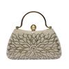 Borsa a pochette con perle e paillettes alla moda, Borsa a tracolla, Borsa da sera formale, Borsa da donna