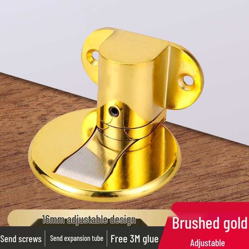 Adjustable Magnetic Door Stopper: Punch-Free, Anti-Collision, Invisible Design for Bedrooms with Strong Magnet