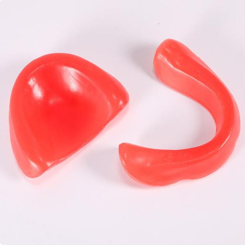 1 Pair U-Shape Dental Rim Model Base Plate Wax Hard And Soft Occlusal Wax Denture Casting Bite Block Dentistry Lab Material
