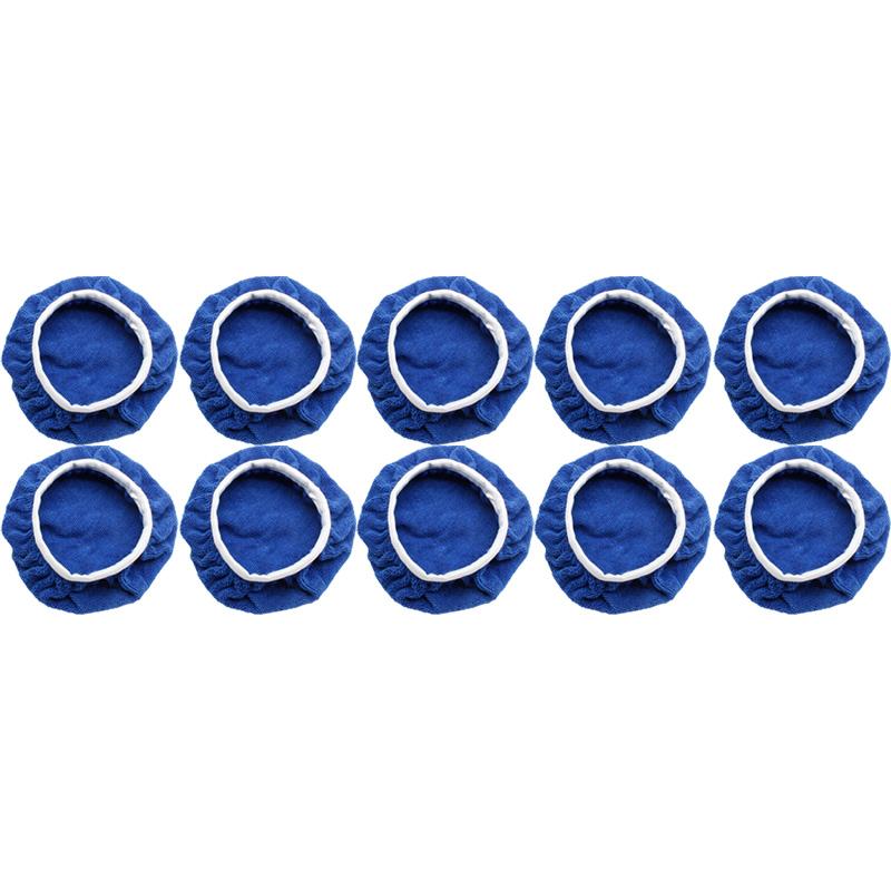 5-10inches Car Microfiber Polisher Pad Wash Buffer Waxing Sleeve Bonnet Polishing Hood for House Auto Cleaning Accessories