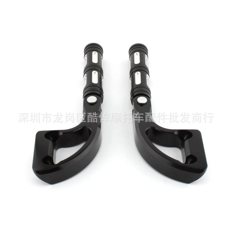 Rear Passenger Footrest Bracket Harley-Davidson Touring Models 1993-2024 Chrome Or Black Finish