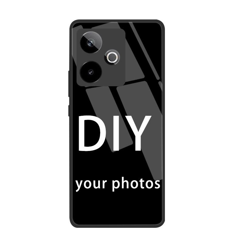 

Загартоване Скло Чохол для Телефона Для Realme GT 7 Pro 7T 14 14T 6 6T Neo 3 3T GT 2 Neo 2T Note 50 DIY Персоналізувати Фото Задня Кришка Funda Realme 14T 5G