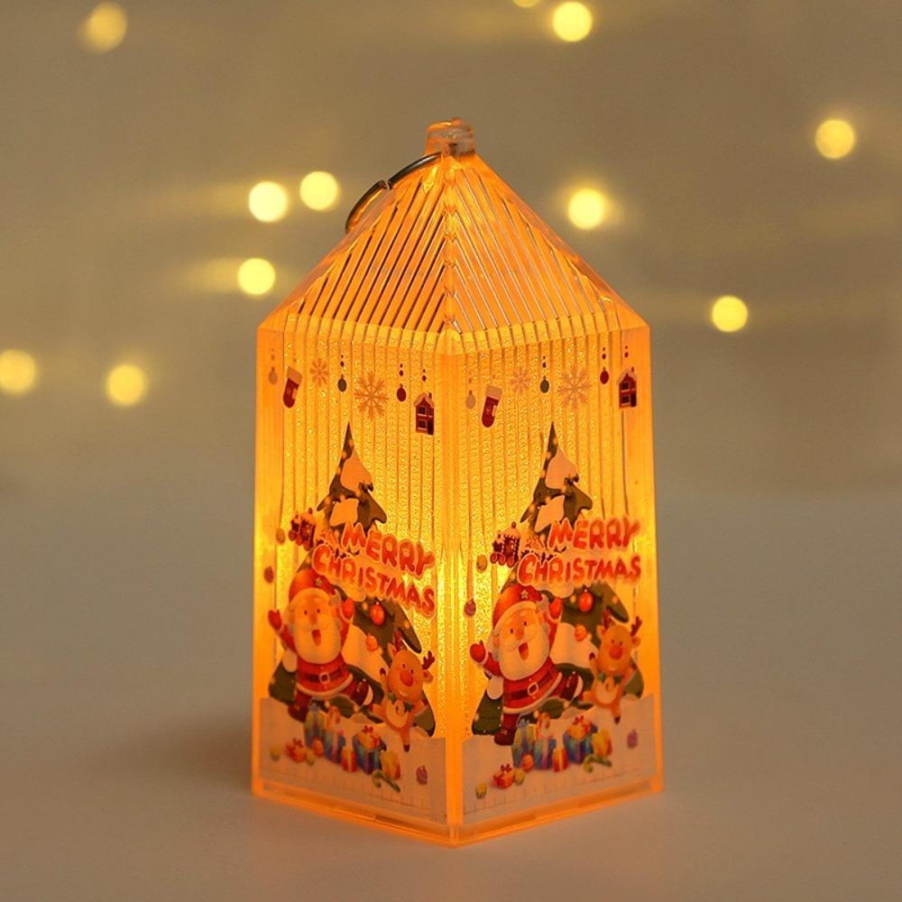Handheld LED Lights Christmas Lantern Tabletop Decor Light Decoration Light  Christmas Decorated