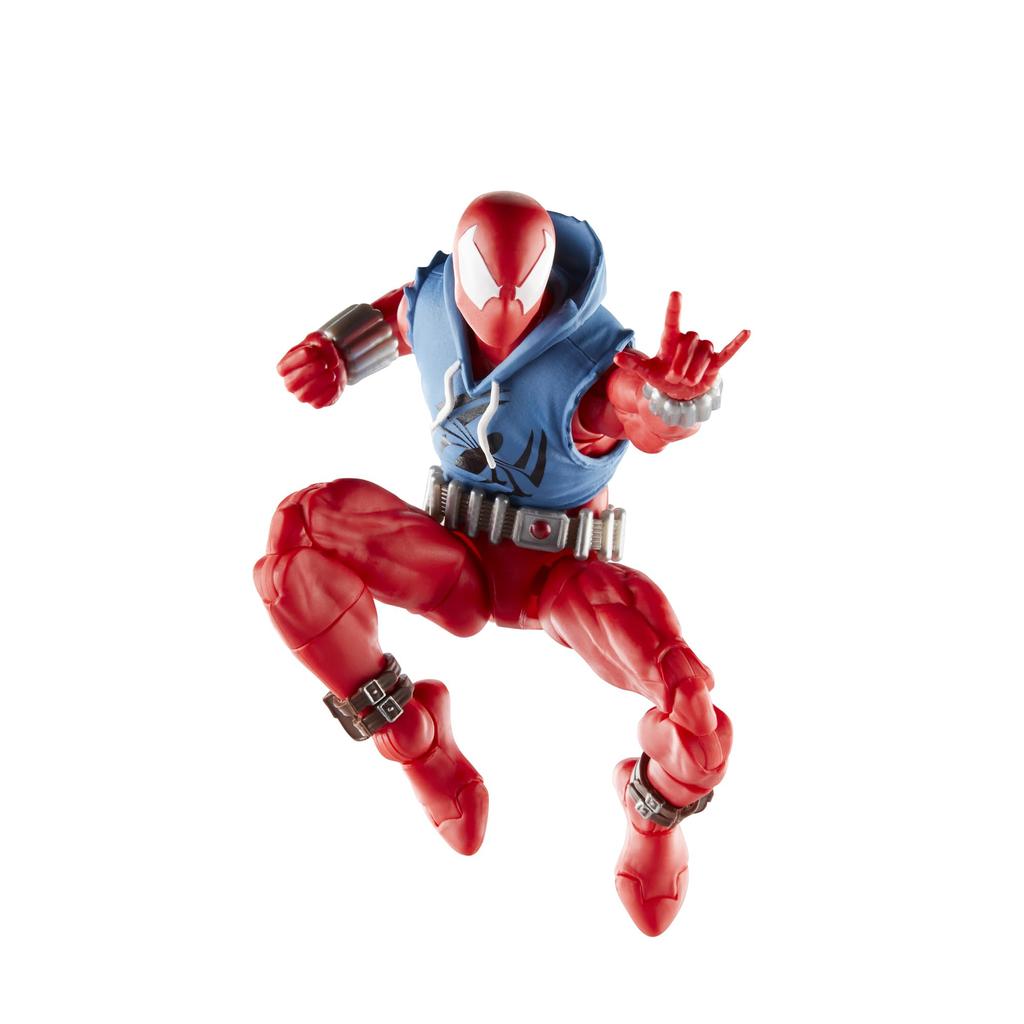 Hasbro Marvel Legends Series Scarlet Spider Comics Collectible Action Figure Authentic Spider-Man 6-inch (15cm) F9022,