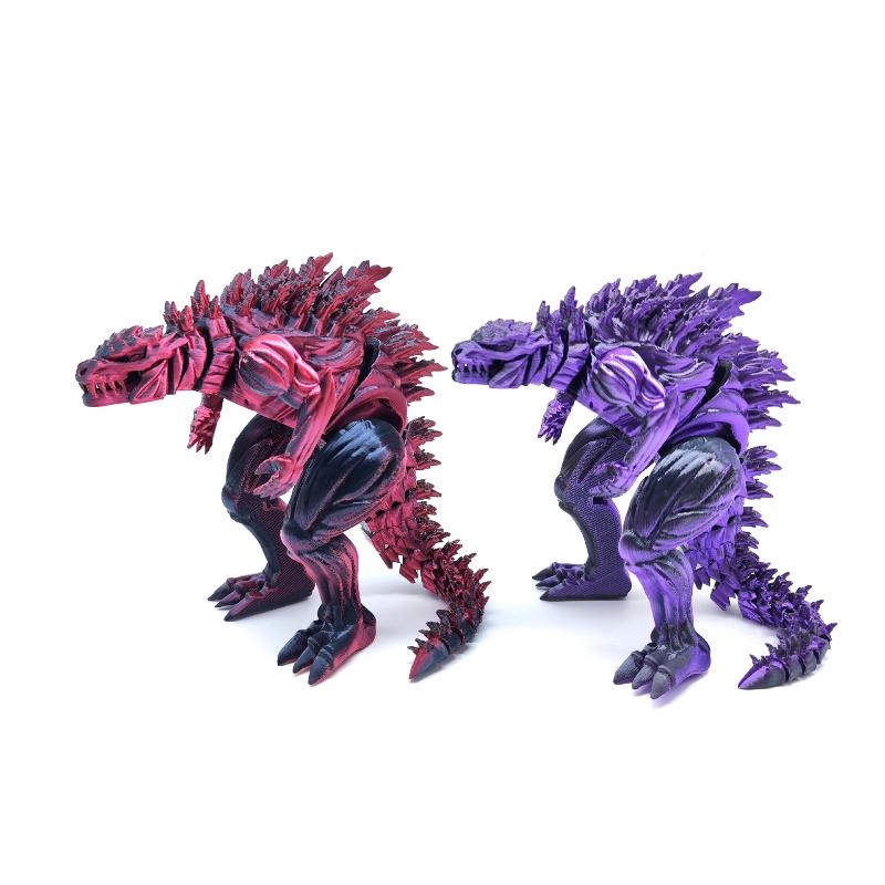 3D Printed Dragon Ornament Desktop Ornament Dinosaur Animals Home Office Craft Printed Figures Christmas Gifts