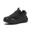 Anta AT957 Shock Absorbing Durable Low Top Running Shoes Women Sneaker Black Silver 922415596-2