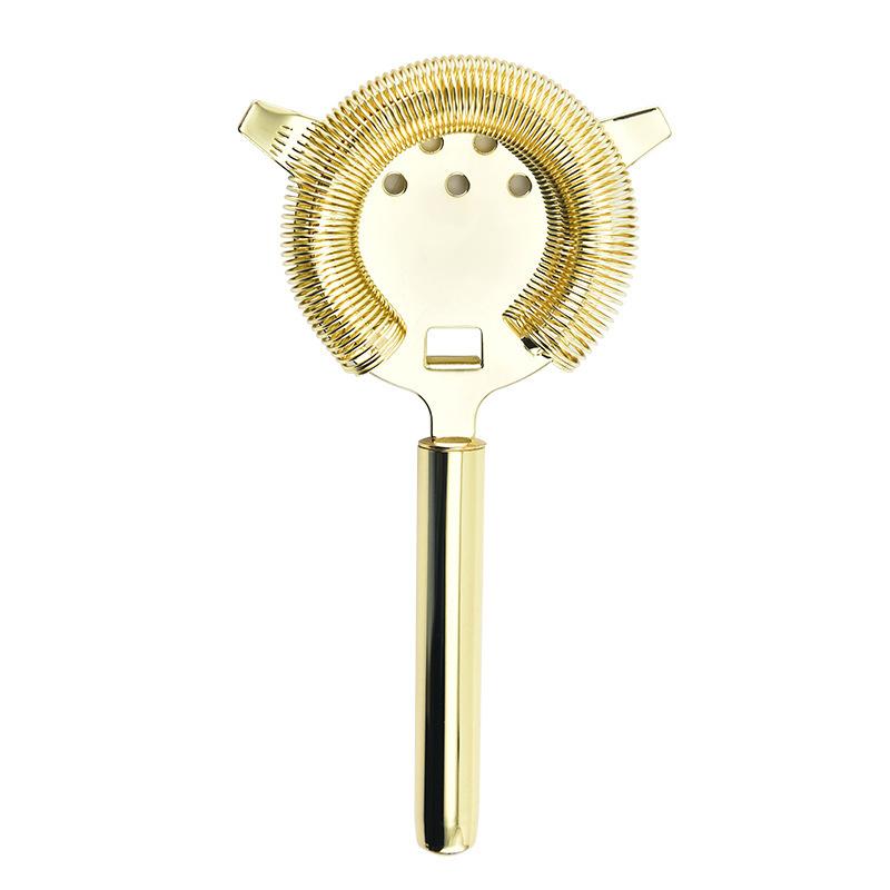 Filtru pentru cuburi de gheață din oțel inoxidabil pentru cocktail bar Shaker pentru vin Băutură mixtă Filtru pentru barman Instrumente profesionale Accesorii