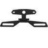 Acouto Motorcycle License Plate Bracket Folding License Plate Tail Brake Light Tag Holder Rear Mini Bracket Mount for Motorcycle ATV Dirt Bike