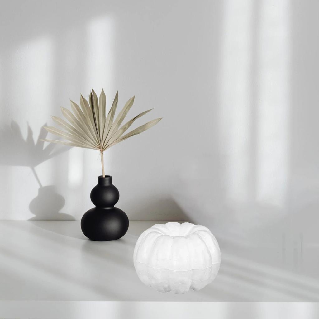 Foam Pumpkins Crafts For Halloween Fall Household 12CM