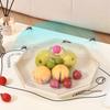 Dopamine Fruit Plate with High Appearance Home Snacks Candy Living Room Coffee Table Furniture Placement Storage Box Large Volume Dried Fruit