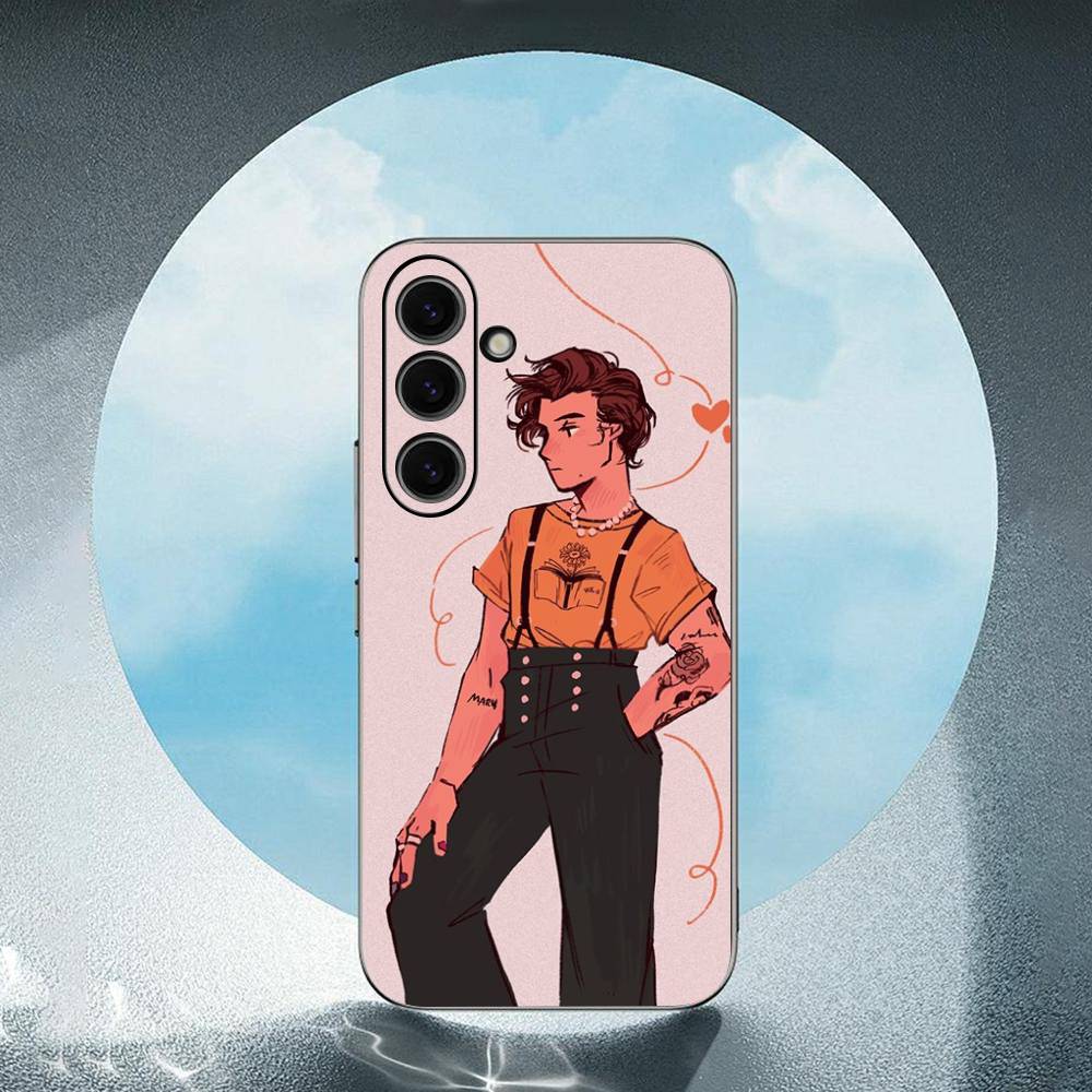 

Harry Styles Treat People With Kindness For Samsung Galaxy S23 S24 S25 Ultra S22 Plus S21 Black Soft Case Waterproof Soft Case SamsungS24ULTRA