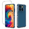 4 Colors Fit ZTE Axon 70 Phone Case,3 In 1 Hybrid Airbag Corners Shockproof Bumper Protective Cover For ZTE Axon 70