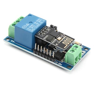 Module Relais WiFi 1 Voie pour Application Mobile Android Interrupteur de Télécommande Sans Fil 12V ESP8266