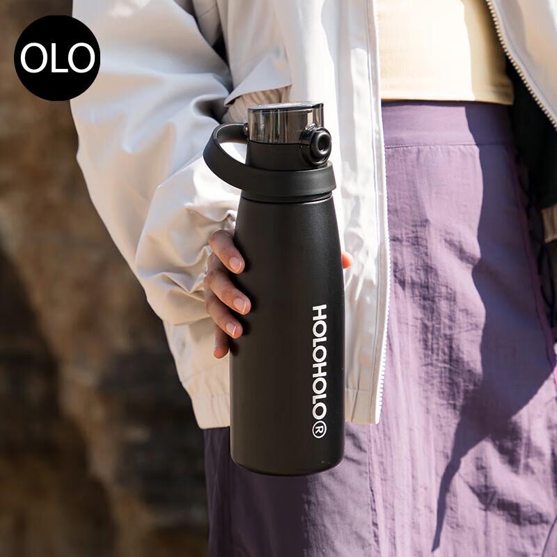 HOLOHOLO Portable Insulated Sports Water Bottle