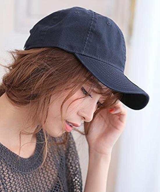 [New Era] 9TWENTY Cross Strap Washed Cotton Basic 12 Colors Men's Hat Embroidered Classic Low Cap  Free Size 2.Navy