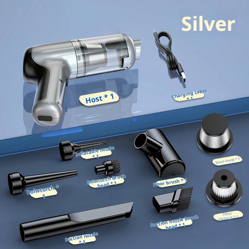 12000Pa Car Vacuum Cleaner Cordless Wireless Vehicle Portable Strong Suction Handheld Mini Wireless High Pressure Cleaner