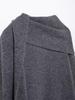 INS Spring Women's Elegant Knit Coat with Scarf