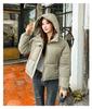 Winter new down cotton-padded clothes women's loose hooded short cotton-padded clothes cotton-padded jackets thickened bread clothes
