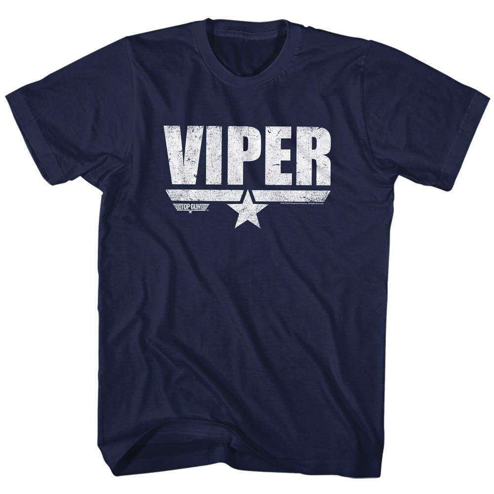 Top Gun Movie F14 Fighter Pilot VIPER Name Logo Men T Shirt S